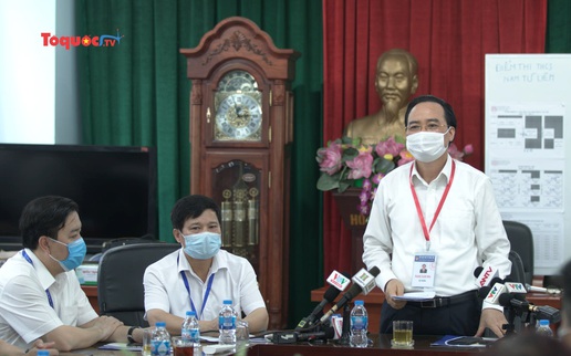 Bộ trưởng Bộ GD&ĐT kiểm tra công tác chuẩn bị thi tốt nghiệp THPT năm 2020