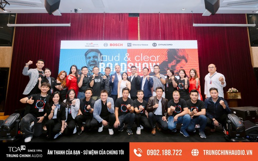 BOSCH và TCA - Trung Chính Audio tổ chức thành công sự kiện âm thanh “Loud & Clear 2023”