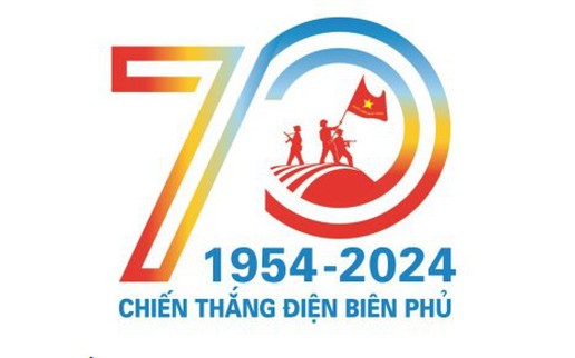Phê duyệt mẫu biểu trưng sử dụng chính thức trong các hoạt động tuyên truyền Kỷ niệm 70 năm Chiến thắng Điện Biên Phủ
