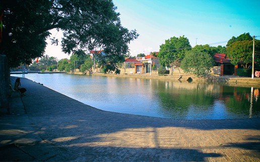 Ngỡ ngàng ngắm ngôi làng đẹp như cổ tích ở Hưng Yên