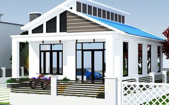 Những mẫu nhà mái lệch "đẹp mê ly"