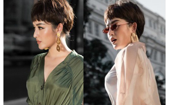 Không thể tin vào mắt với hình ảnh Á hậu Huyền My khi bất ngờ "xuống tóc"