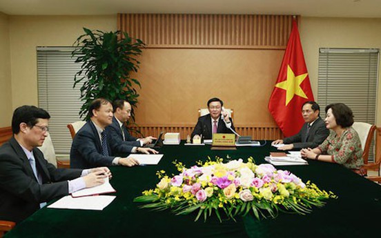 Phó Thủ tướng Vương Đình Huệ điện đàm với Bộ trưởng Tài chính Hoa Kỳ: Tăng cường hợp tác tài chính-tiền tệ, kinh tế-thương mại và đầu tư