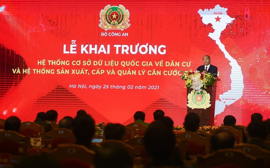 Thủ tướng: Việc hoàn thành hệ thống dữ liệu về dân cư thể hiện nỗ lực mạnh mẽ của cả Chính phủ