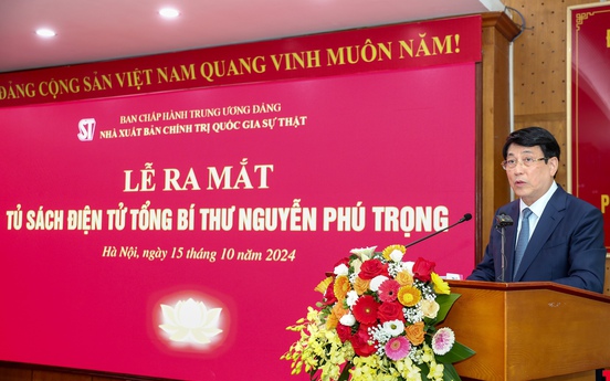 Ra mắt tủ sách điện tử Tổng Bí thư Nguyễn Phú Trọng