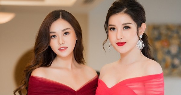 Á hậu Tường San, Huyền My cùng ''đụng váy'' tại sự kiện