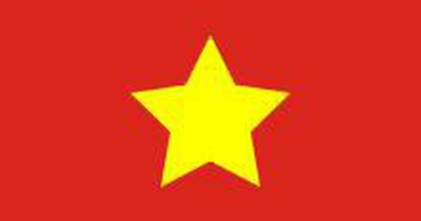 Tô màu Quốc Kỳ Việt Nam hình lượn sóng  Trang Tô Màu Cho Bé