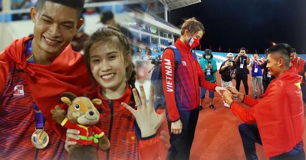 Nhà vô địch SEA Games kể lại khoảnh khắc cầu hôn đầy xúc động tại sân Mỹ Đình, bật mí ''rất thương và mong muốn bù đắp cho bạn gái''