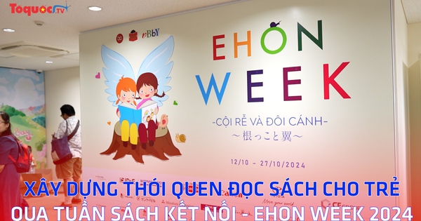 Xây dựng thói quen đọc sách qua Tuần sách kết nối - Ehon week 2024