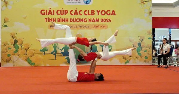 Sôi nổi Giải Cúp các Câu lạc bộ Yoga tỉnh Bình Dương năm 2024