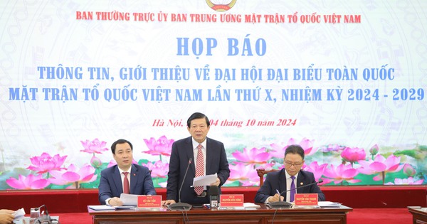 Đại hội đại biểu toàn quốc Mặt trận Tổ quốc Việt Nam diễn ra từ ngày 16 - 18/10