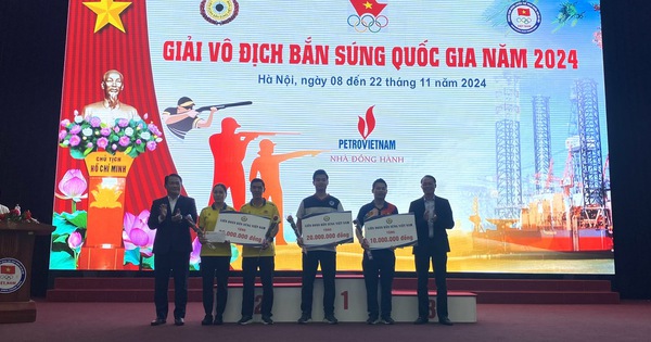 Bế mạc giải Vô địch Bắn súng quốc gia năm 2024: Hà Nội giành vị trí Nhất toàn đoàn