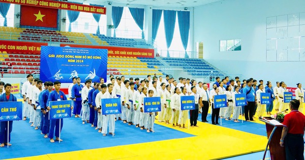 Sôi động Lễ khai mạc Giải Judo Đông Nam bộ mở rộng năm 2024