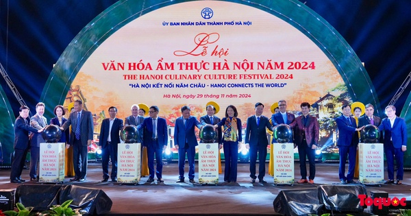 Khai mạc Lễ hội văn hóa ẩm thực Hà Nội năm 2024