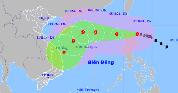 Thủ tướng yêu cầu chủ động ứng phó bão YINXING