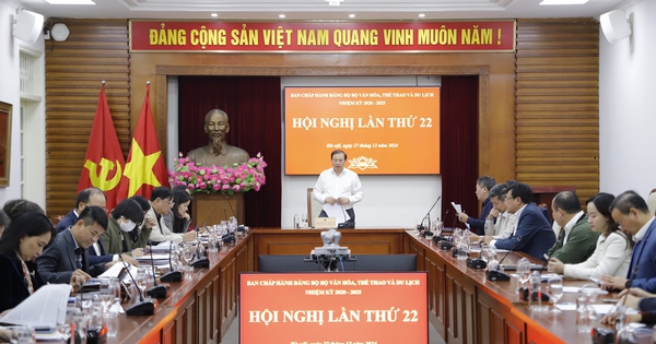 Ban Chấp hành Đảng bộ Bộ VHTTDL tổ chức Hội nghị lần thứ 22