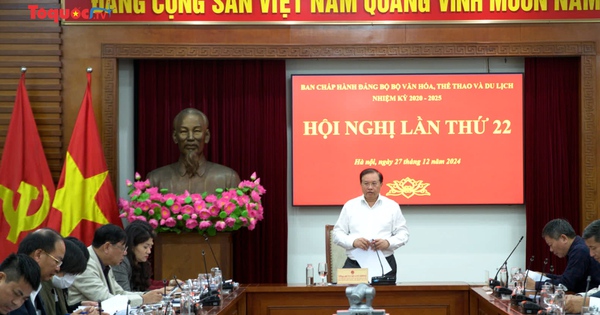 BCH Đảng bộ Bộ VHTTDL hoàn thành tốt nhiệm vụ, đạt được nhiều kết quả trong năm 2024