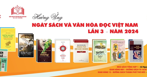Đọc miễn phí 20 tựa sách điện tử của NXB Tổng hợp TP.HCM nhân Ngày Sách và Văn hoá đọc Việt Nam 2024