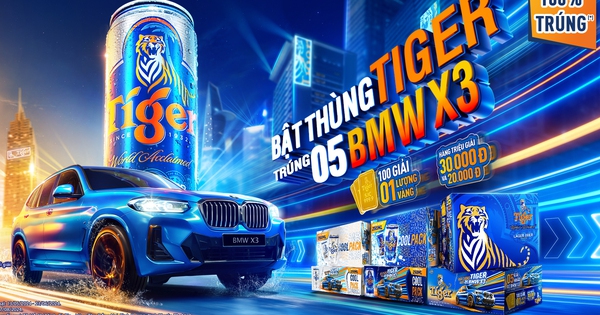 Bật thùng Tiger, trúng 5 BMW X3