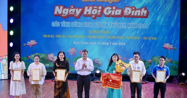 Bế mạc và trao giải Ngày hội gia đình các tỉnh Đông Nam Bộ