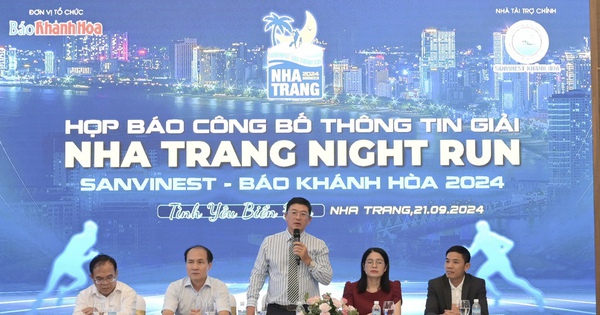 Lần đầu tiên tổ chức giải chạy bộ đêm Nha Trang