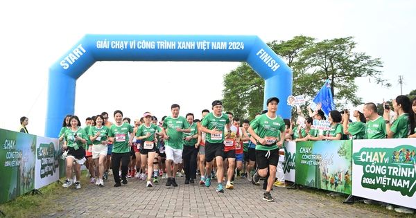 Khai mạc Giải chạy bộ "Vì Công trình xanh Việt Nam năm 2024"