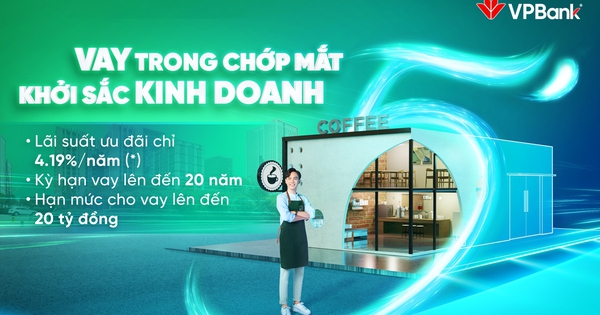 VPBank triển khai gói vay lãi suất chỉ từ 4,19% cho sản xuất kinh doanh