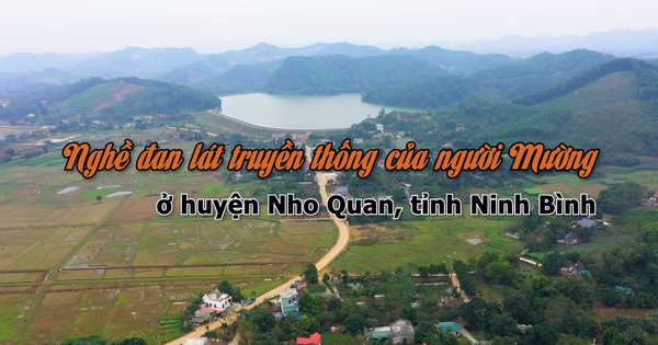 Nghề đan lát truyền thống của người Mường