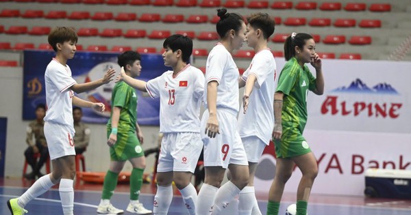 Tuyển Futsal nữ Việt Nam thắng cách biệt 21 bàn trước đối thủ Macau (Trung Quốc)