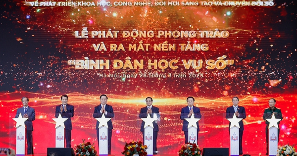 Thủ tướng phát động phong trào 'Bình dân học vụ số' toàn dân