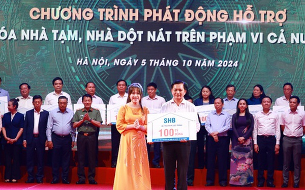 SHB dành gần 150 tỷ đồng đóng góp cho hoạt động an sinh xã hội