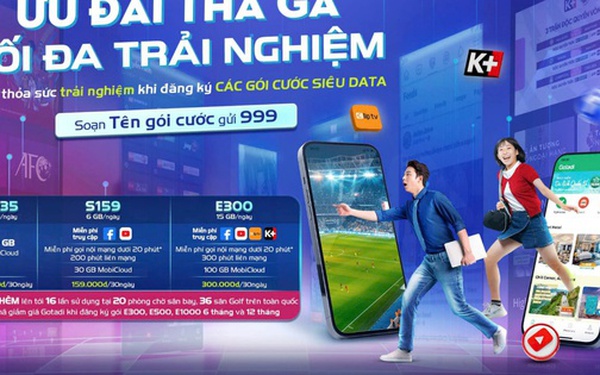 Ưu đãi đậm sâu, nâng tầm trải nghiệm với loạt gói cước data của MobiFone