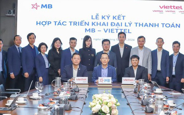 MB “bắt tay” Viettel, biến hơn 2.000 cửa hàng, siêu thị, bưu cục thành điểm giao dịch tài chính