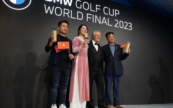 Việt Nam lần đầu giành Á quân giải thế giới BMW Golf Cup 2023