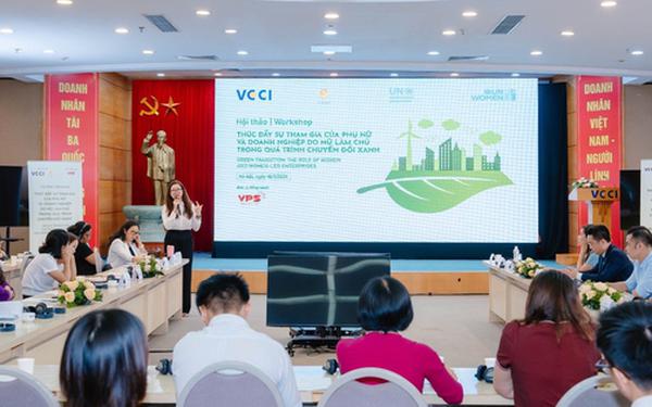 Chung tay nâng cao vai trò của phụ nữ trong chuyển đổi xanh