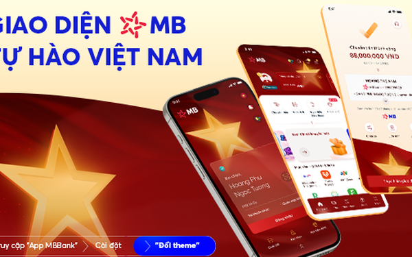 MB “gây sốt” với giao diện App mừng chiến thắng ĐT Việt Nam