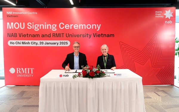 NAB Việt Nam và Đại học RMIT Việt Nam ký kết biên bản ghi nhớ (MOU)