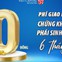 Miễn phí phí giao dịch  chứng khoán phái sinh 06 tháng