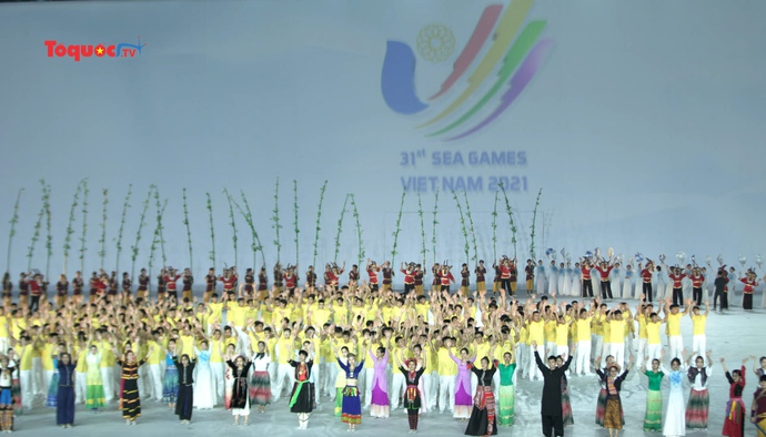 Tổng duyệt Lễ Khai mạc SEA Games 31: H&#233; lộ những m&#224;n đại cảnh đặc sắc, hiện đại
